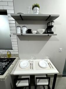 Dapur atau dapur kecil di 1- Studio prox UEL e Shop catuai