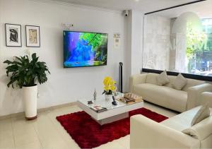 TV i/ili multimedijalni sistem u objektu HOTEL MANÁ S.A.S.