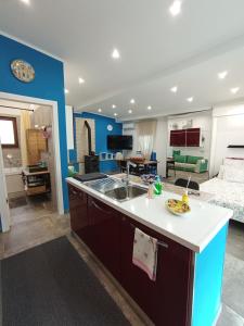 Η κουζίνα ή μικρή κουζίνα στο Casa Mia