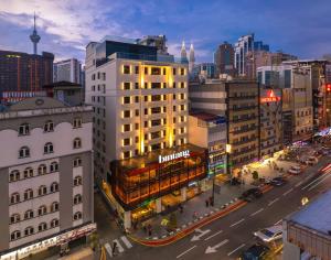 Nespecifikovaný výhled na destinaci Kuala Lumpur nebo výhled na město při pohledu z hotelu
