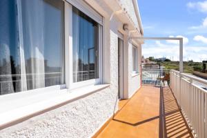 A balcony or terrace at Casa Las Calas