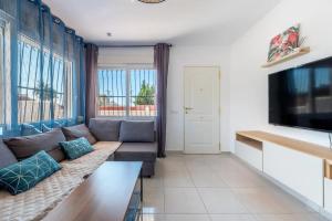 A television and/or entertainment centre at Casa Las Calas