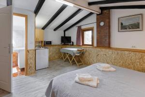 Postel nebo postele na pokoji v ubytování Apartments Smile by Rent Istria + 16 fotografií