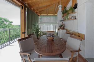 Balkón nebo terasa v ubytování Apartments Smile by Rent Istria