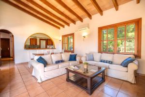 Posezení v ubytování Finca AGUILA by Mallorca Villa Selection