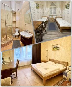 Koupelna v ubytování MiniApartamentsKV