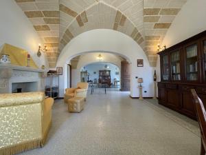 Khu vực ghế ngồi tại Villa Galatea