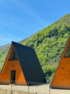 Pemandangan gunung umum atau pemandangan gunung yang diambil dari resort
