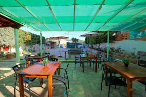 Restaurace v ubytování Cozy Veranda Kristian - Free Parking