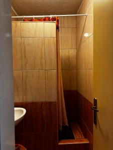 Ein Badezimmer in der Unterkunft Accommodation Old Town Vitaic