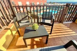 Balkon lub taras w obiekcie La Casa de las Flores