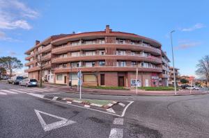 Budynek, w którym mieści się apartament