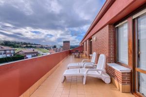 Balkon lub taras w obiekcie Atico con 2 terrazas de 25 m cada una