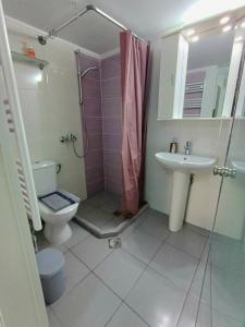 Kupatilo u objektu Lefkada SunCentral Apartments