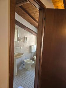 Vannituba majutusasutuses Albergo Al Gambero