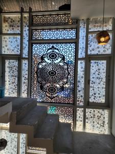 Area soggiorno di Serenity Inn home stay