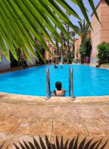 Πισίνα στο ή κοντά στο Appartement dans résidence avec piscine