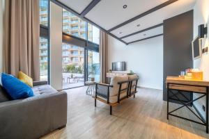 Posezení v ubytování Invictus Hotel