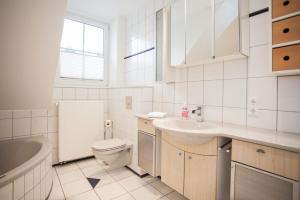 Kylpyhuone majoituspaikassa Apartment - Am Südhang 11 Winterberg
