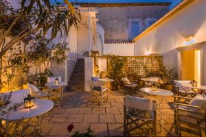 Patio nebo venkovní prostory v ubytování Hydra Hotel