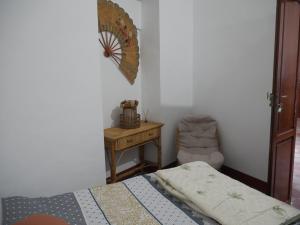 Krevet ili kreveti u jedinici u okviru objekta Casa Voramar