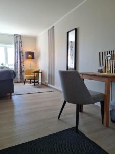 Istumisnurk majutusasutuses Lofoten Værøy Bryggehotell AS