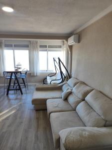 A seating area at La calle
