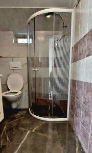 Koupelna v ubytování Apartmani Ana