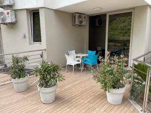 Balkón nebo terasa v ubytování Sea Glass Escape