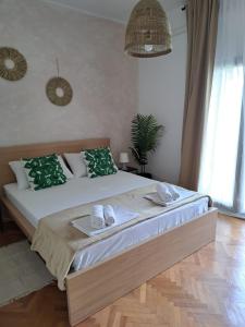 Postel nebo postele na pokoji v ubytování Guesthouse Tamara
