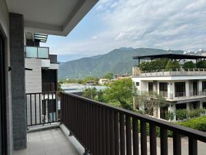 Balkon atau teras di 樂山居民宿