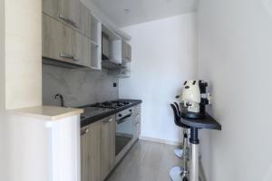 Kuchyň nebo kuchyňský kout v ubytování B&B Miraville
