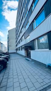 Το κτήριο όπου στεγάζεται  το διαμέρισμα