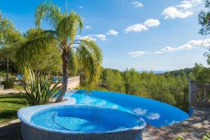 Bazén v ubytování Ferienhaus für 12 Personen ca 400 m in Son Macià, Balearen Mallorca nebo v jeho okolí