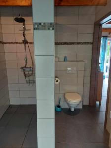 Koupelna v ubytování chalet au calme
