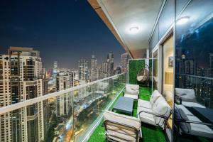 Un lugar para sentarse en Paramount Midtown Hotel, Burj Khalifa Views