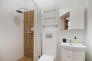 Phòng tắm tại Cozy studio near Old Town