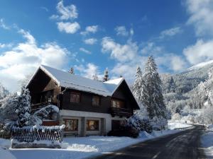 Adventure House v zimě