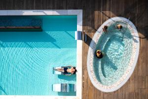 The swimming pool at or close to Hotel Fedora Riccione