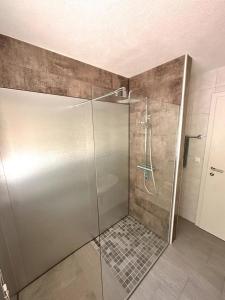 Łazienka w obiekcie Ferienwohnung Schweizer Sennenhund