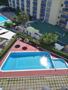 Bazén v ubytování PortAventura y Ferrari Land, Apart con piscina nebo v jeho okolí