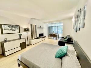 Μια τηλεόραση ή/και κέντρο ψυχαγωγίας στο Premium Apartment Mono A1