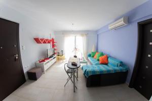 Un lugar para sentarse en Laconic bay view suite