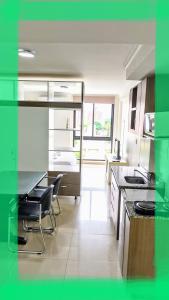 Köök või kööginurk majutusasutuses Altos del Sur