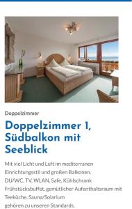 Postel nebo postele na pokoji v ubytování Weinberghof
