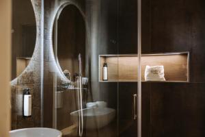 Koupelna v ubytování Dirium - exclusive rooms