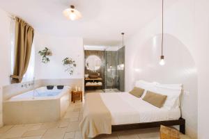 Postel nebo postele na pokoji v ubytování Dirium - exclusive rooms