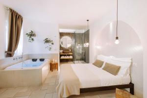 Postel nebo postele na pokoji v ubytování Dirium - exclusive rooms