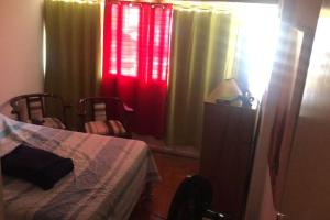 En eller flere senge i et værelse på Vista para o Parque Moscoso