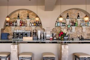 En restaurant eller et spisested på Hotel Apollon Corfu